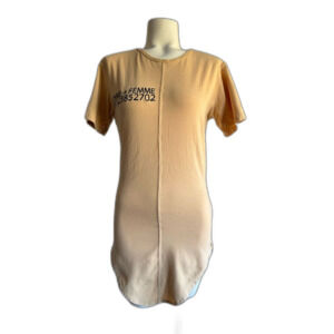 HOMME + FEMME Tan Top S Small